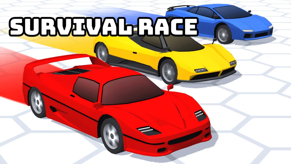 Survival Race gameplay screenshot and banner